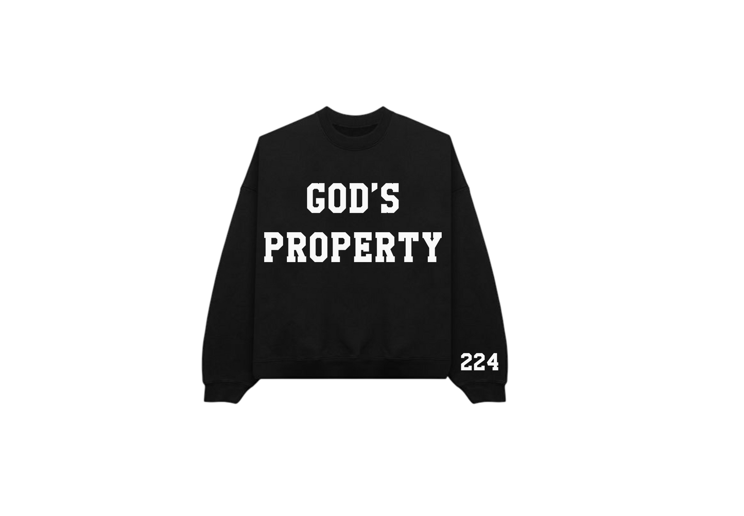 God’s Property Crew Neck( Pre-order)